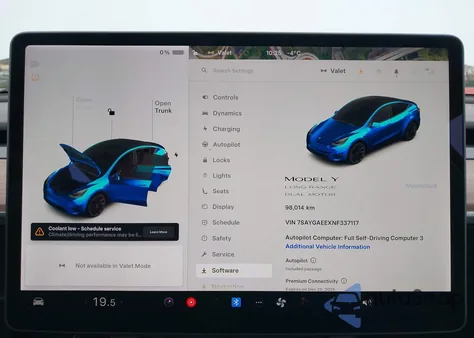 2022 Tesla Model Y Long Range Dual Motor All-Wheel Drive from USA, damaged, VIN 7SAYGAEEXNF337117